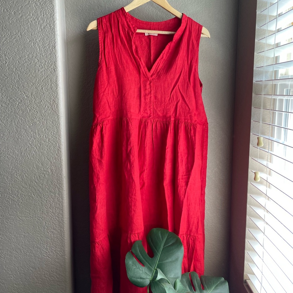 💃 Linen Dress